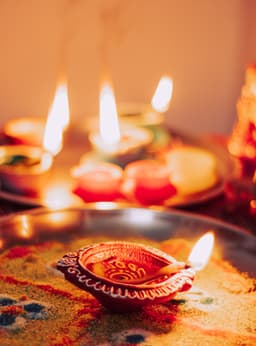 Symbolising Diwali: Triumph over darkness